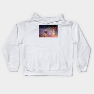 Young Asian girl dance performer on stage 2 Kids Hoodie